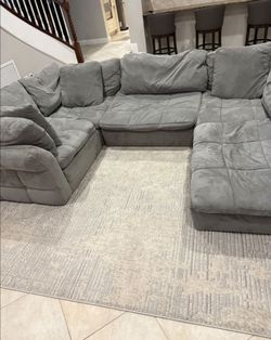 Francine 5-Piece Deep Wide Sectional Couch, Sofa