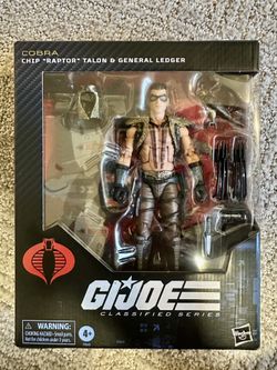 G.I. Joe Classified - Chip “Raptor” Talon & General Ledger