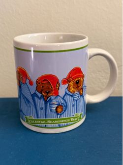 Celestial Seasonings Sleepytime Tea Vintage 2004 Mug Cup Mama Bear/Cubs EUC