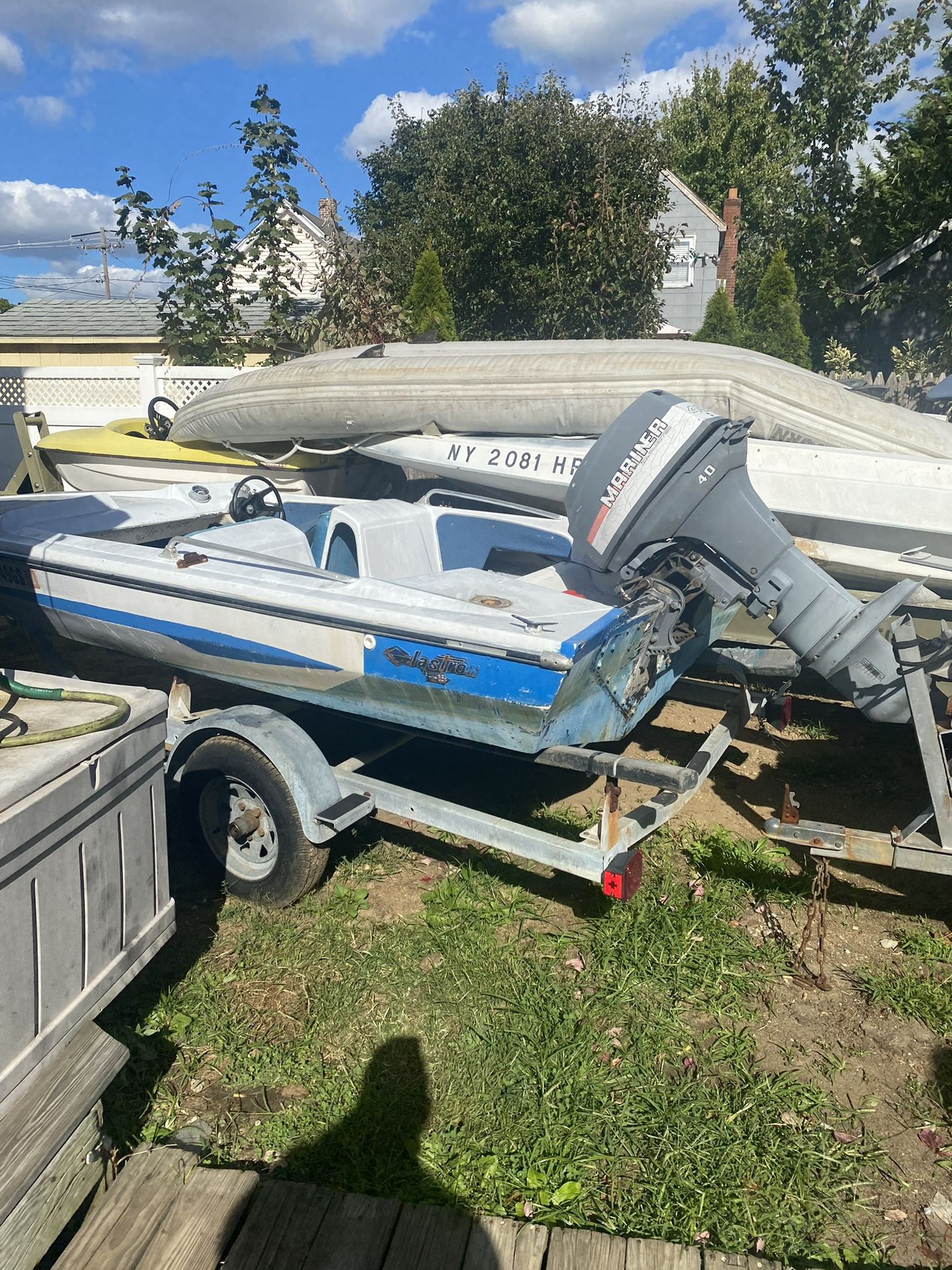 Small speed, boats, and fishing boats And Engines And Trailers