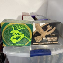 Pokmeon Booster Box Elite Trainer Box 