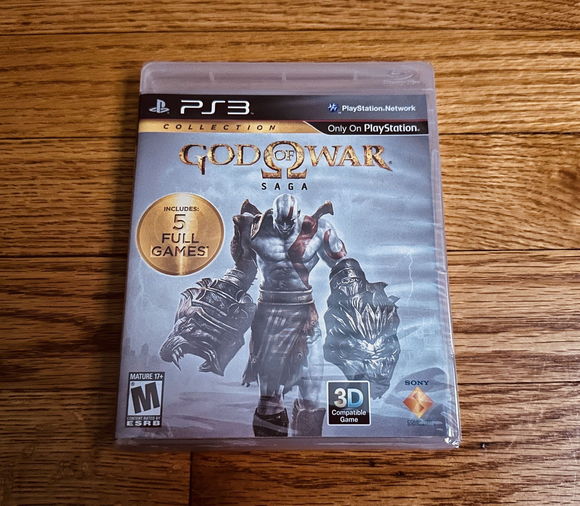 God of War Saga HD - 5 x Game Collection - PS3 - NEW/SEALED!