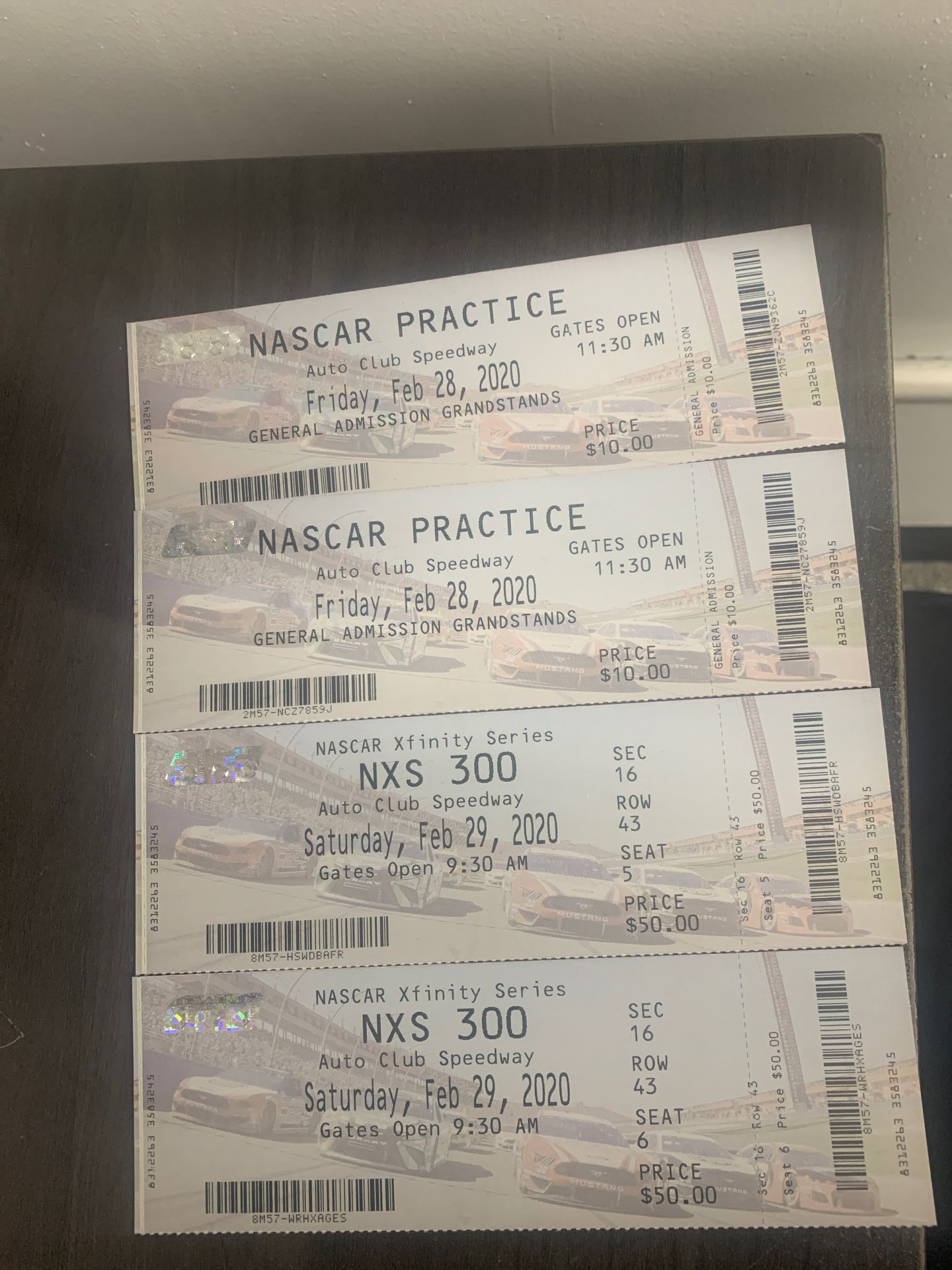 NASCAR tickets