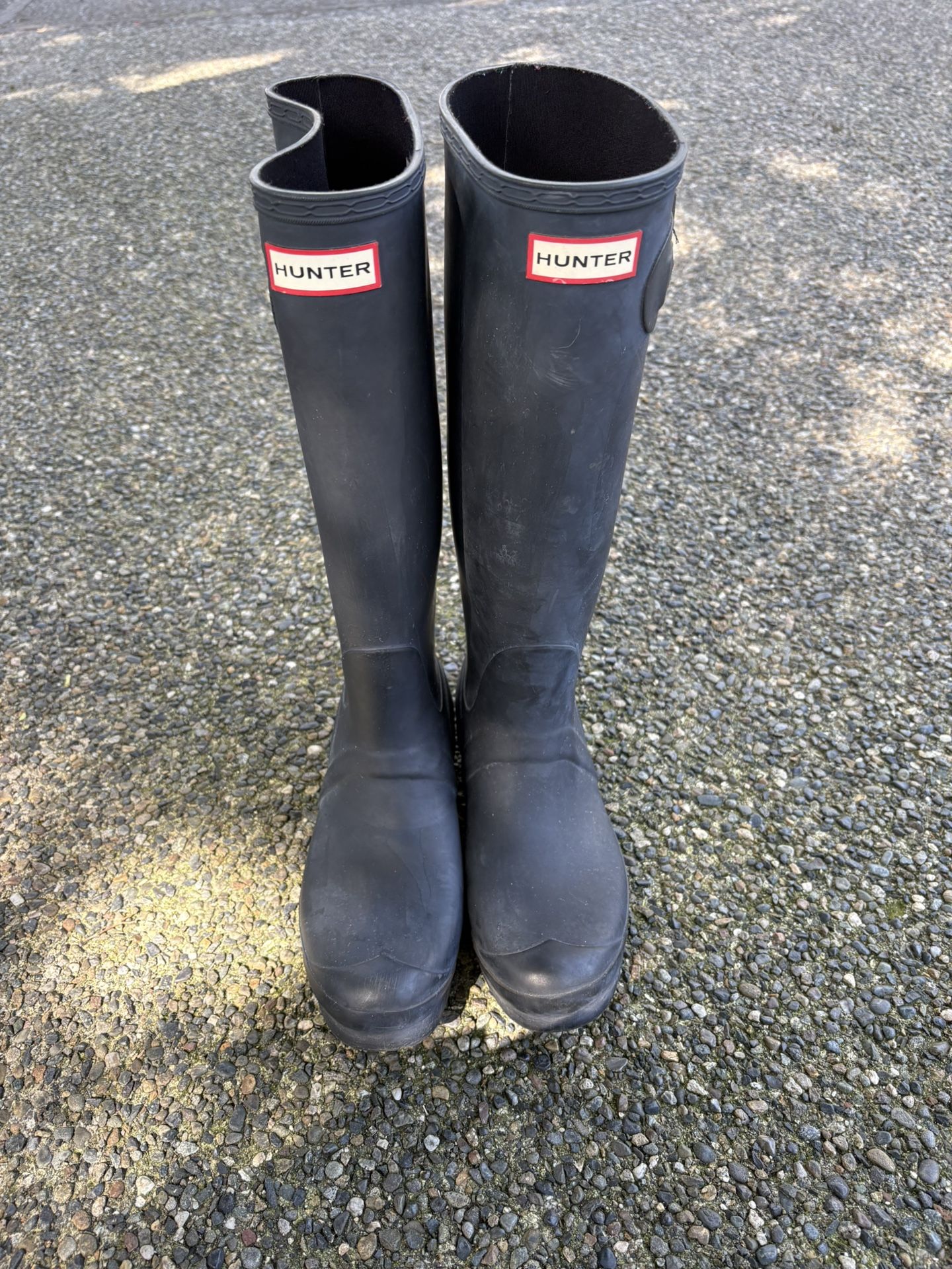 Hunter Women’s Boots size 9 Matte Charcoal/Gray