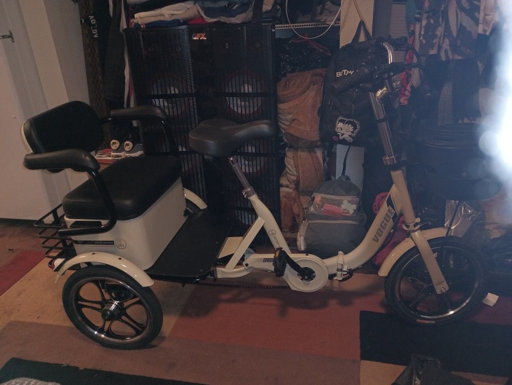 vogue better electric tricycle