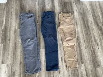 Banana Republic Men’s 5 Pocket Pants 34 x 32 — 3 Pairs