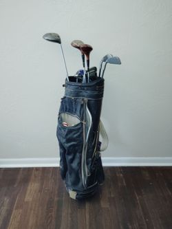 Vintage 1960 Fernquest golf bag