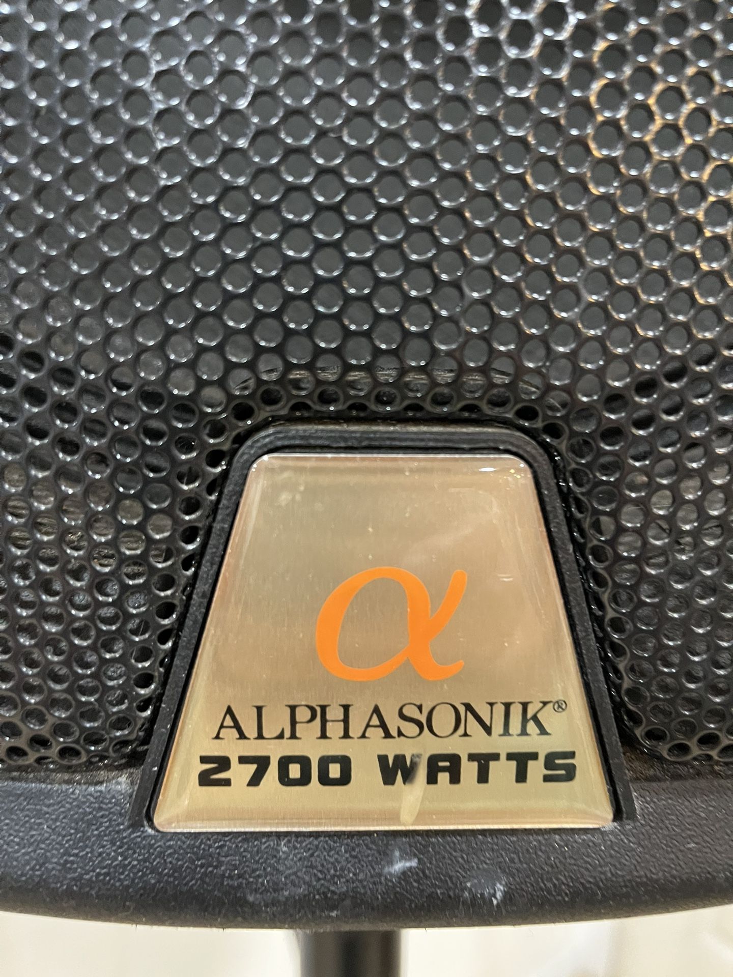 Big Speaker Alphasonik 3000 Watts Portable Speaker W/ Stand