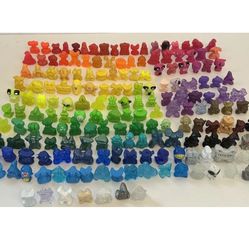 Crazy Bones Gogos Lot of 180+ Figures Mixed Series Preowned