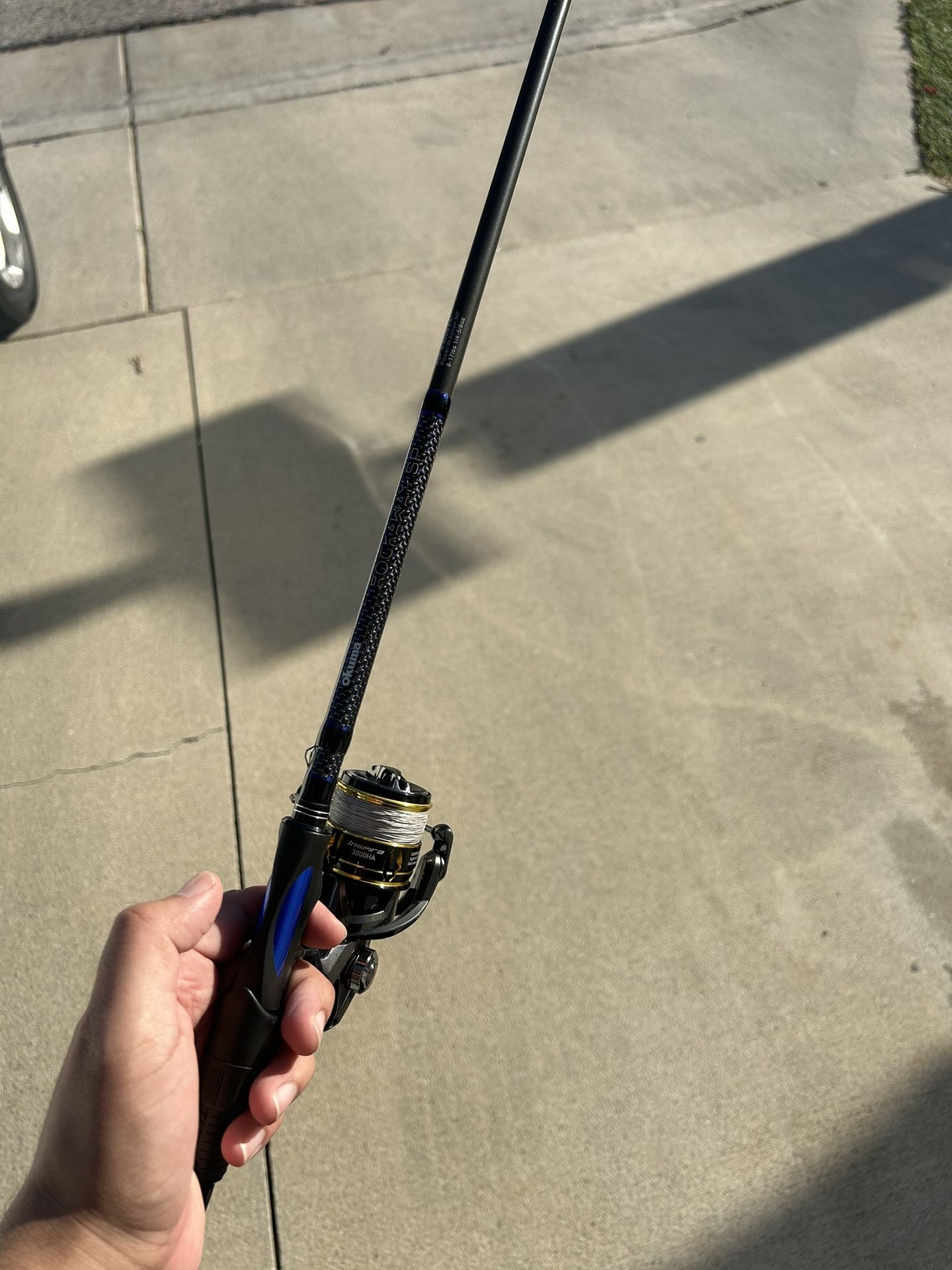 Okuma Rockaway SP Rod & Okuma Inspira Reel