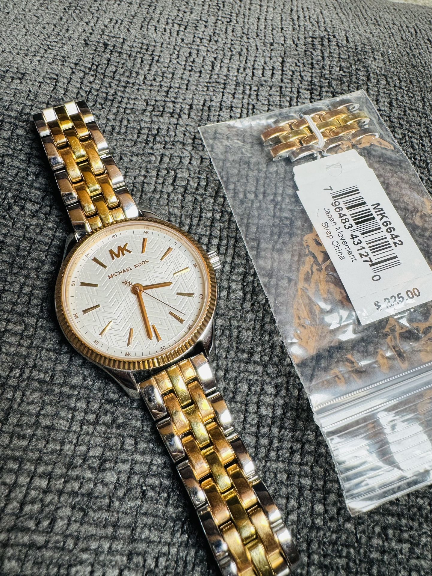 Michael Kors Two-Tone Stainless Steel Watch MK6642 – Unisex