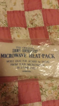 Brand new bed buddy microwave heat pack