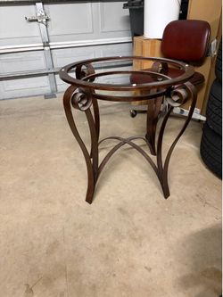 Metal end tables WITHOUT GLASS