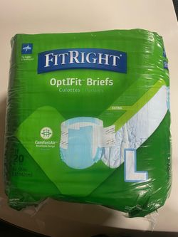 Fit Right large briefs (adult diapers)