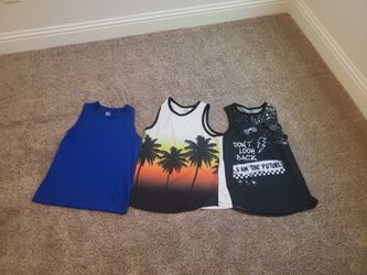Playera Para Niño Talla 10_12 Las 3 Por $8
