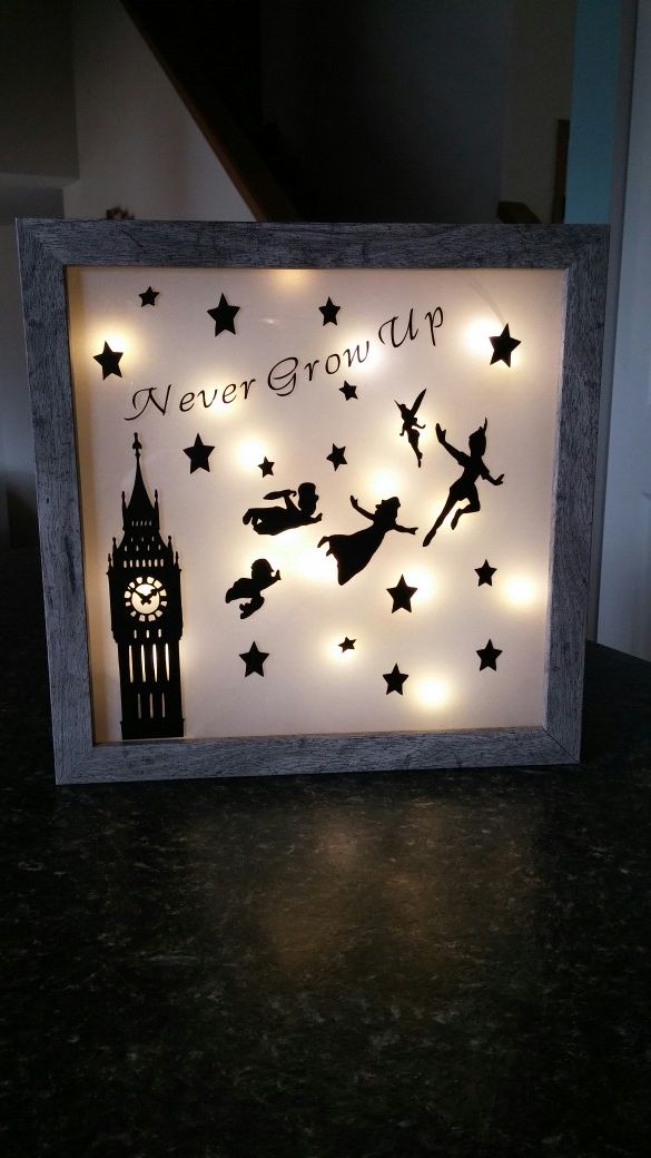 Handmade Shadow light boxes