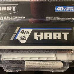 4 amp Hart Battery