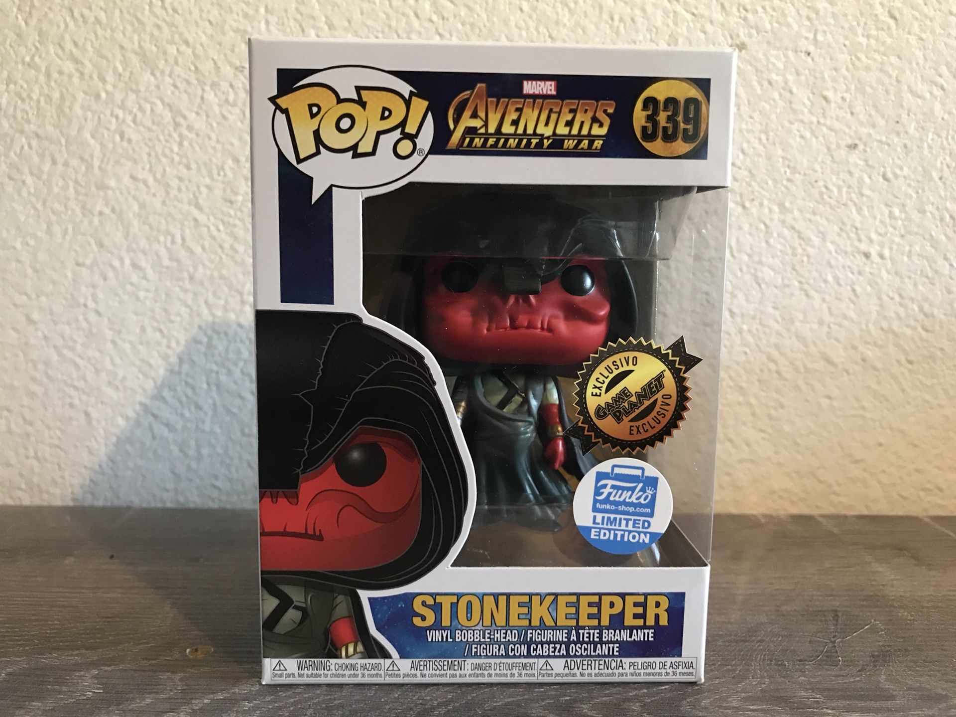 Funko Pop! Stonekeeper Funko Shop Limited Edition Game Planet Mexico Exclusive