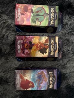 First chapter v1 Lorcana set of 3