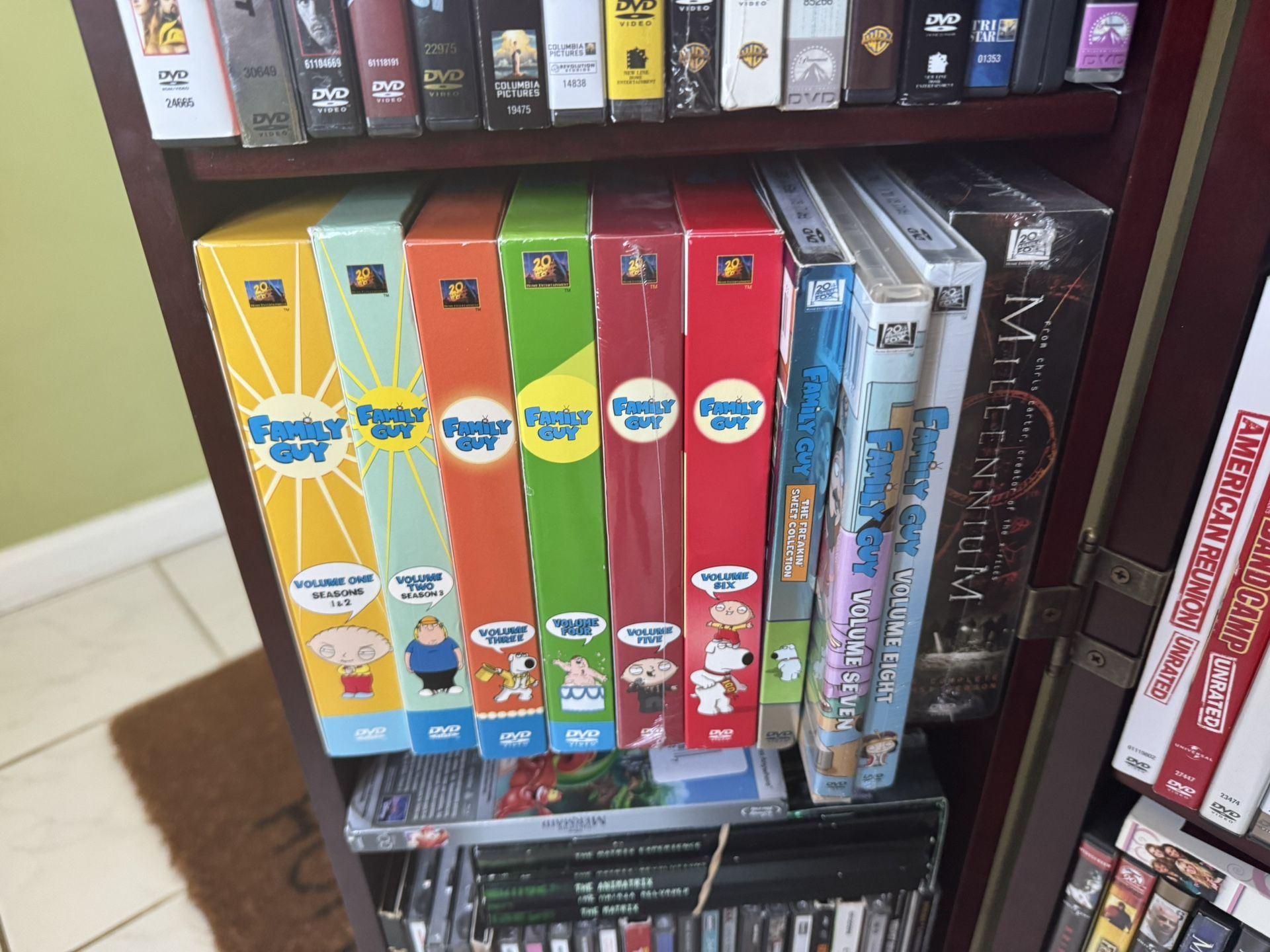 Family Guy DVDs 9 Sets