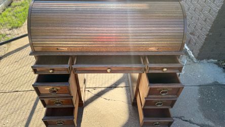 Vintage Rolltop Desk
