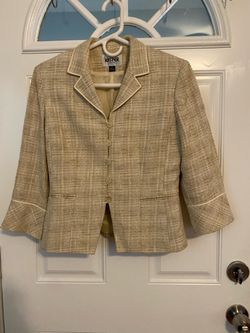 Kasper Petite Tweed Blazer Jacket