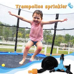 Trampoline Sprinklers For Kids | 39 Ft