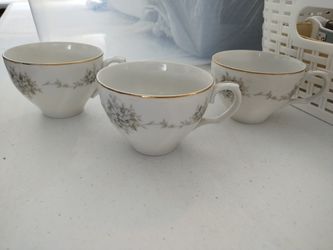 3 Teacups From Japan: Laurel China 449 Jennifer