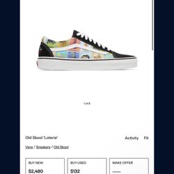 Limited Edition Loteria Vans Old Skool 