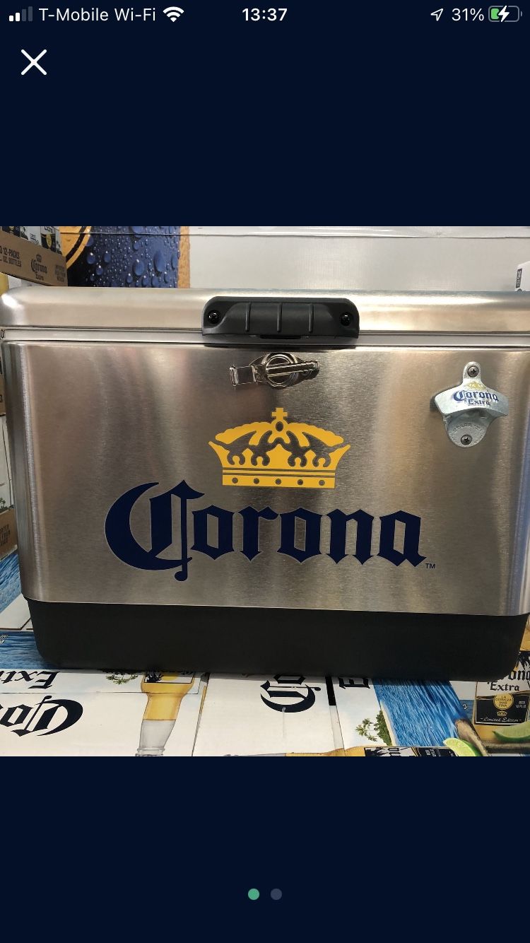 Coleman Steel Belted Cooler