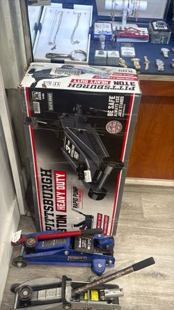 Pittsburgh 3 Ton Heavy Duty Floor Jack