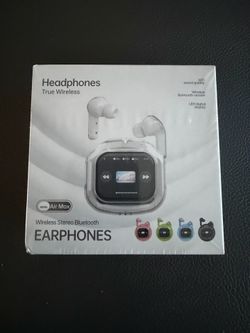 Airmax Bluetooth 5.4 Wireless Earbuds TWS with Touchscreen, TikTok Control