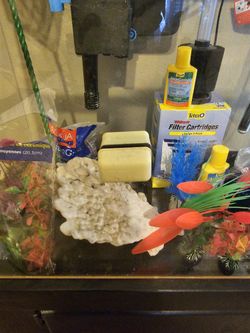 20 Gal. Fish Aquarium & Stand