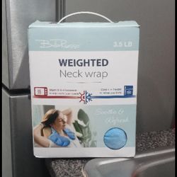 Brand New Bella Russo Weighted Neck Wrap Soothe & Refresh 3.5 LB Pickup Between 2:00-10:40 Cash Only Rainbow/Charleston 