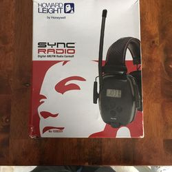 Howard Leight Sync Radio Digital AM/FM Radio Earmuff