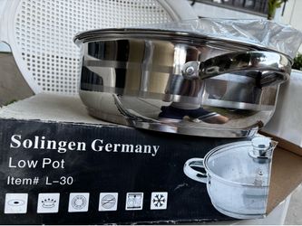Stainless steel pot