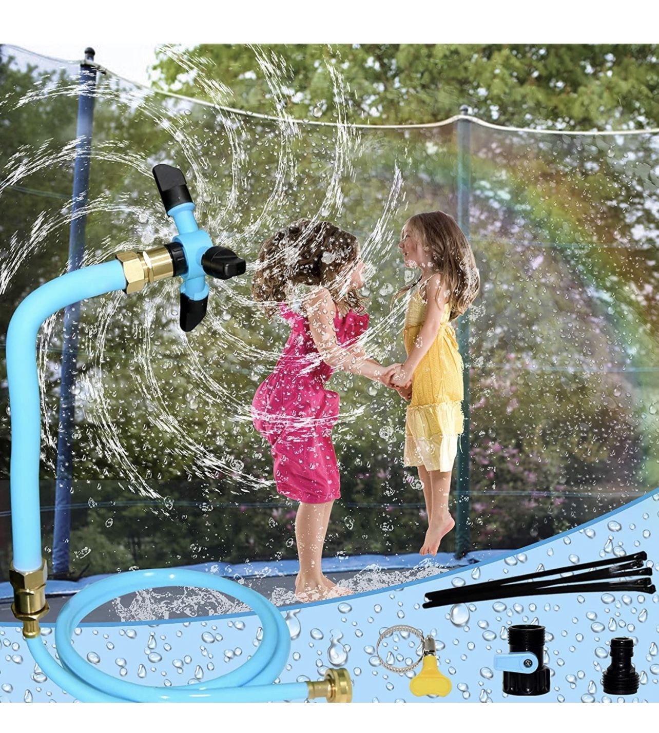 Trampoline Sprinklers For Kids