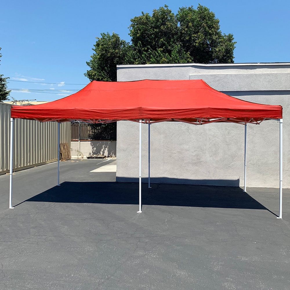 Brand New $185 Large 10x20 FT Heavy Duty Popup Canopy Instant Shade Quick Open