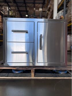 High-End Made in USA 30'' Double Drawer, Access Door Combo by Summerset - DC2-30