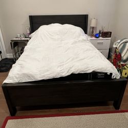 Bed Frame With Mattress 