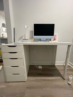 IKEA modular desk setup (Desk Only)
