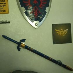 The Legend of Zelda sword and shield set