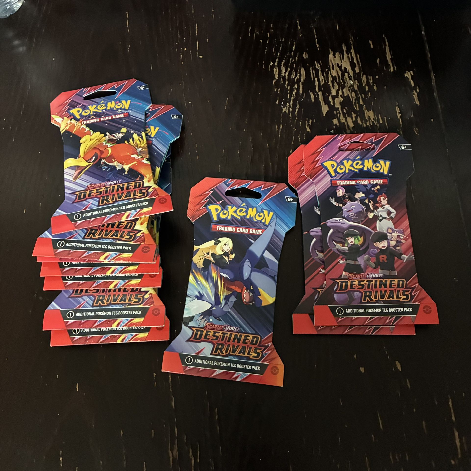  Pokemon Scarlet & Violet: Destined Rivals Booster Packs (10x) - NEW SEALED! 🔥