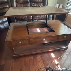 Adjustable Coffee Table And End Table Set