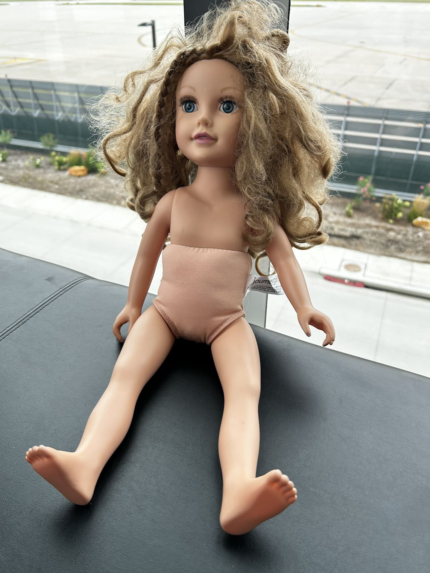 JOURNEY GIRLS 18" DOLL DARK BLONDE HAIR BLUE EYES Nude 2019