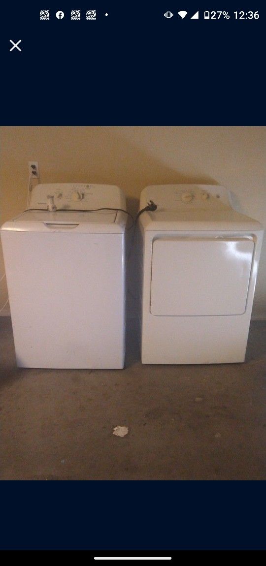 Washer And Dryer Set