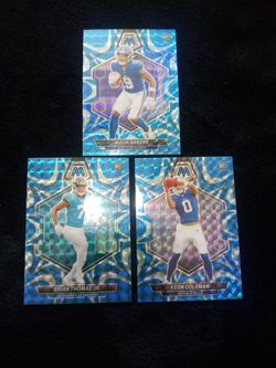 2024 Panini Mosaic Blue Prizm Rookie Card Set