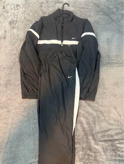 Nike Black and White Tracksuit Set