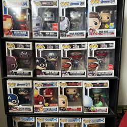 Funko pops Marvel