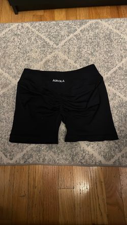 Aurola Women’s Black Workout Shorts